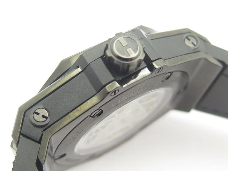 MIROTIME 0225 Aquatimer Chrono IW376803 V6F 1:1 Best Edition Black Dial On Rubber Strap A Stretchable 7280